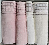 GRAPH PEMBE-KREM BEST SET HAMAM TAKIMI