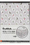 Özdilek Fitted Lastikli Çarşaf Seti Yastıklı Çarşaf %100 Pamuk Ranforce 100 x 200 Lıla Pımenta