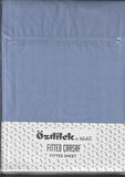 ÖZDİLEK ÇARŞAF LASTİKLİ YASTIK KILIFLI RANFORCE 120*200 G.MAVI COLOURIST