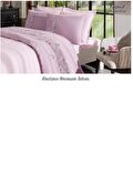 Özdilek Boutique Çift Kişilik Nevresim Takımı Pembe-Florest