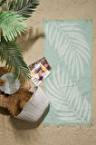 Özdilek Summer Leaf & Stripe 2'li Peştamal Plaj Havlusu 70x150 cm