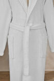 Özdilek Colourist Şal Yaka Bornoz Beyaz XXL 