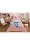 Özdilek Stitch Aloha Tek Kişilik Disney Lisanslı Lastikli Çarşaf Çocuk Pike Takımı