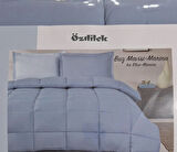 Özdilek Tek Kişilik Ranforce Yatak Seti Buz Mavi Marina