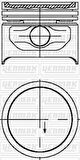 Opel Motor Piston+segman Komple Std (72mm) Combo B Corsa B 12nz C12nz - Yenmak 31-04212-000