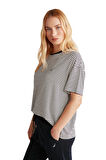 Nautica Kadın Lacivert T-Shirt 716
