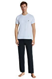 Nautica Erkek Beyaz Modal T-Shirt 