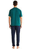 Nautica Erkek Yeşil T-Shirt 808