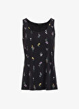Sixteensixty Bisiklet Yaka Siyah Pijama Üst 403SIX-1113-044