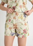 Sixteensixty Bej Kadın Pijama Şort 403SIX-1117-060