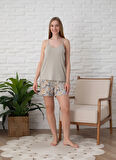 Wondergen Taş Kadın Pijama Şort 401WON-1117-173