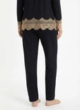 Wondergen Siyah Kadın Pijama Alt 401WON-1116-234