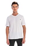 Scooter -  Beyaz Erkek Kısa Kollu Tshirt M1401TB
