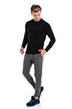 Scooter -  Siyah Erkek Basic Sweatshirt M1515TS