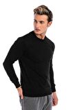 Scooter -  Siyah Erkek Basic Sweatshirt M1515TS