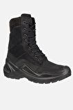 Scooter Deri Su Geçirmez Tactical Siyah Erkek Bot P3106NS