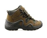 Scooter Nubuk Deri Haki Erkek Outdoor Botu P1492NH-1 Haki