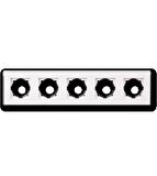 GÜNSAN EQONA FİLDİŞİ BEŞLİ ÇERÇEVE