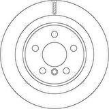 Bmw Fren Diski Arka - Takım - Trw Df6755