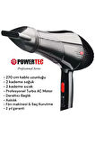 TR-701 Profesyonel Fön Makinesi + Vigo Difüzör Başlık + Profesyonel Fön Fırçası