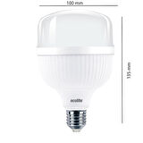 Ecolite 27W (172W) Jumbo LED Ampul 3000K Sarı Işık E27 Duylu 