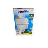 Ecolite 27W (172W) Jumbo LED Ampul 3000K Sarı Işık E27 Duylu 