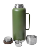 Nurgaz Campout Çift Katmanlı Termos Yeşil  2.6  Litre 