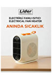 Lider Harza Elektrikli Fanlı Isıtıcı