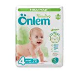 Önlem Botanika Bebek Bezi Fırsat Paketi 4 Beden Maxi 72'li (7-14 Kg)