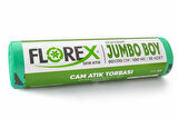 Florex Yeşil Renk Sıfır Atık Çöp Torbası 10 Rulo