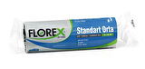 Florex 525 Standart Orta Siyah Çöp Poşeti 50 Rulo