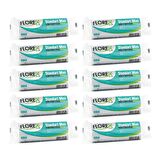 Florex Standart Mini Boy Çöp Torbası 44x45 Cm 40'lı Rulo Beyaz 10 Rulo (400 Adet)