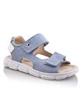 GÖRK Bebe Çocuk Genç Ortopedik Hakiki Deri Unisex Kız Erkek Sandalet