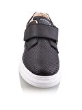 İLTERİŞ Çocuk Genç Ortopedik Hakiki Deri Unisex Kız Erkek Casual Spor Okul Ayakkabı
