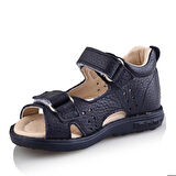 ERSE Bebe Çocuk Genç Unisex Kız Erkek Ortopedik Extra Hafif Günlük Spor Kamuflaj Baskılı Hakiki Deri Sandalet