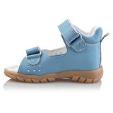 GÖKÇE Bebe Çocuk Genç Kız Erkek Unisex Günlük Hakiki Deri Sandalet