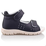 GÖKÇE Bebe Çocuk Genç Kız Erkek Unisex Günlük Hakiki Deri Sandalet