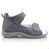 GÖKÇE Bebe Çocuk Genç Kız Erkek Unisex Günlük Hakiki Deri Sandalet