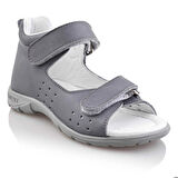 GÖKÇE Bebe Çocuk Genç Kız Erkek Unisex Günlük Hakiki Deri Sandalet