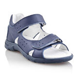 SAKIK Bebe Çocuk Genç Kız Erkek Unisex Günlük Hakiki Deri Sandalet