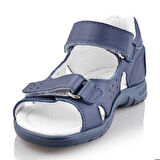 SAKIK Bebe Çocuk Genç Kız Erkek Unisex Günlük Hakiki Deri Sandalet