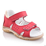 SAKIK Bebe Çocuk Genç Kız Erkek Unisex Günlük Hakiki Deri Sandalet
