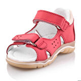 SAKIK Bebe Çocuk Genç Kız Erkek Unisex Günlük Hakiki Deri Sandalet