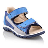 TAYGUR Bebe Çocuk Genç Kız Erkek Unisex Günlük Hakiki Deri Sandalet