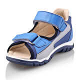 TAYGUR Bebe Çocuk Genç Kız Erkek Unisex Günlük Hakiki Deri Sandalet