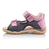 TAYGAN Bebe Çocuk Genç Kız Erkek Unisex Günlük Hakiki Deri Sandalet