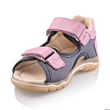 TAYGAN Bebe Çocuk Genç Kız Erkek Unisex Günlük Hakiki Deri Sandalet