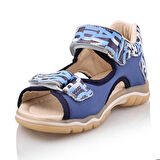 TAYGAN Bebe Çocuk Genç Kız Erkek Unisex Günlük Hakiki Deri Sandalet