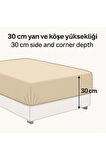 Tek Kişilik Desenli Lastikli Çarşaf Seti 100x200 Cm + 1 Yastık Kılıfı 50x70