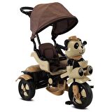 Baby Hope Little Panda Bebek Bisikleti Kahve